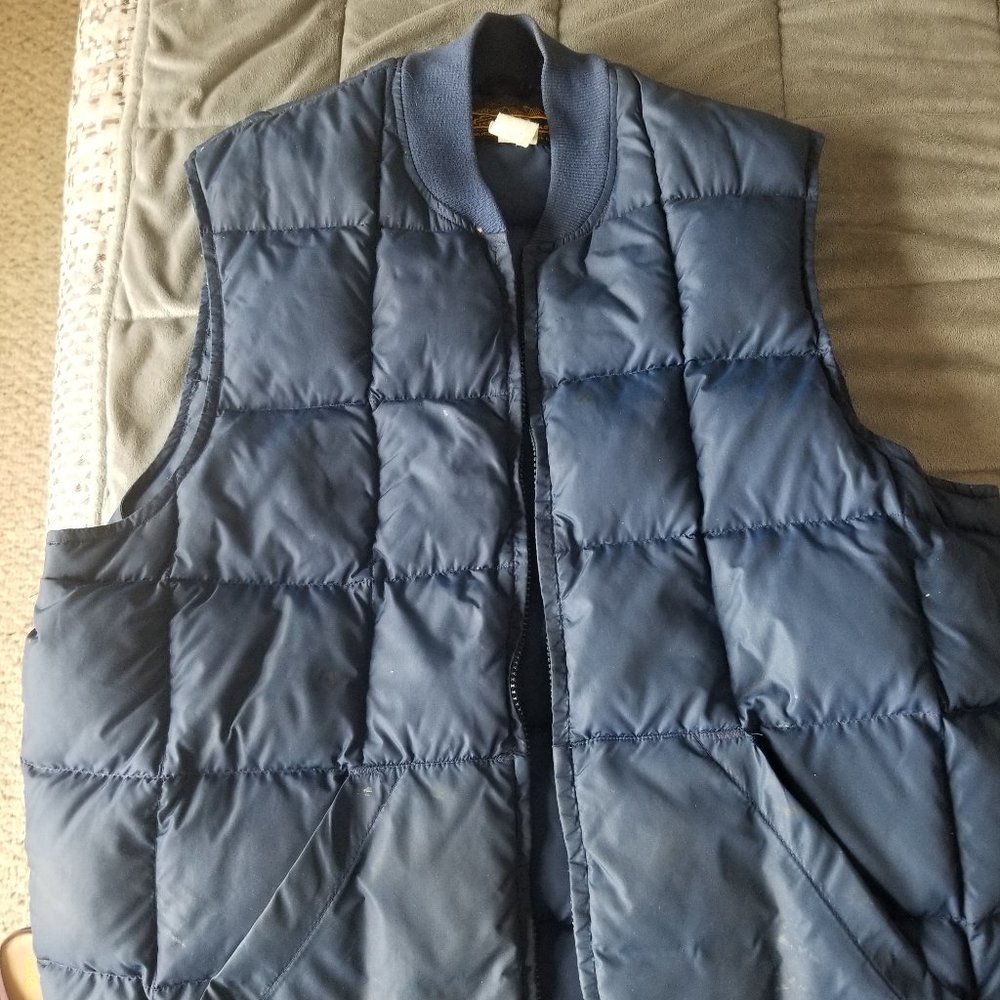 Vintage Eddie Bauer goose down vest